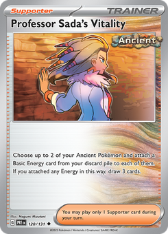 Professor Sada's Vitality #120 from Prismatic Evolutions