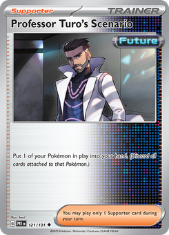 Professor Turo's Scenario #121 from Prismatic Evolutions