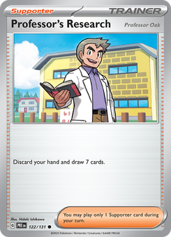 Professor's Research [Professor Oak] #122 from Prismatic Evolutions