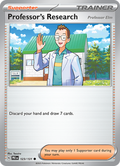 Professor's Research [Professor Elm] #123 from Prismatic Evolutions