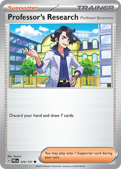 Professor's Research [Professor Sycamore] #125 from Prismatic Evolutions