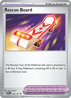 Rescue Board #126 from Prismatic Evolutions