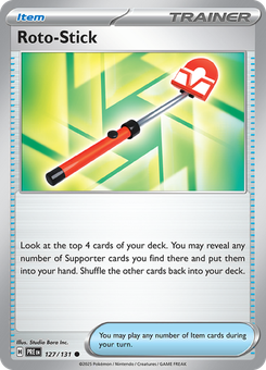Roto-Stick #127 from Prismatic Evolutions