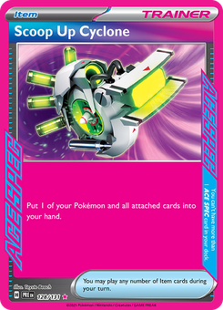 Scoop Up Cyclone #128 from Prismatic Evolutions