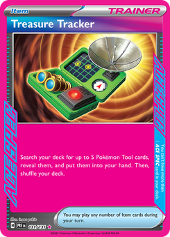 Treasure Tracker #131 from Prismatic Evolutions