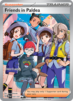 Friends in Paldea #137 from Prismatic Evolutions