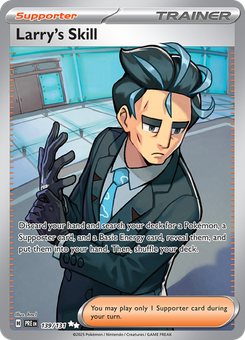 Larry's Skill #139 from Prismatic Evolutions
