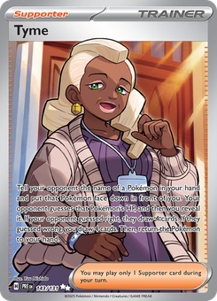 Tyme #143 from Prismatic Evolutions