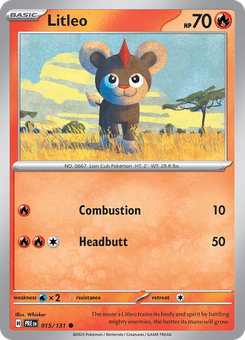 Litleo #15 from Prismatic Evolutions