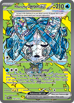 Wellspring Mask Ogerpon ex #152 from Prismatic Evolutions