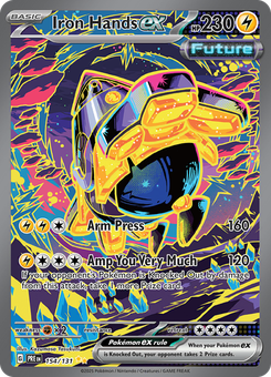 Iron Hands ex #154 from Prismatic Evolutions