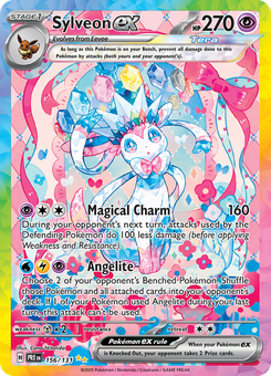 Sylveon ex #156 from Prismatic Evolutions