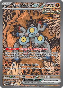 Sandy Shocks ex #159 from Prismatic Evolutions