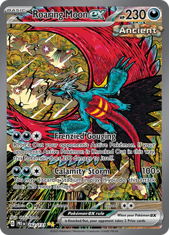 Roaring Moon ex #162 from Prismatic Evolutions