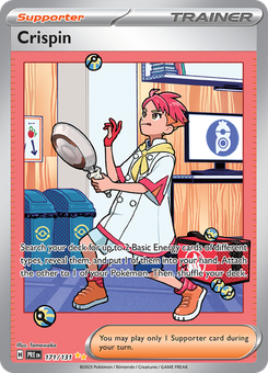 Crispin #171 from Prismatic Evolutions