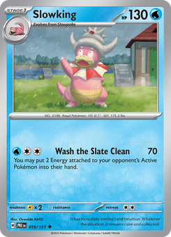 Slowking #19 from Prismatic Evolutions