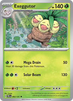 Exeggutor #2 from Prismatic Evolutions