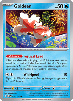 Goldeen #20 from Prismatic Evolutions