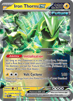 Iron Thorns ex #32 from Prismatic Evolutions