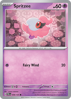 Spritzee #38 from Prismatic Evolutions