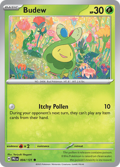 Budew #4 from Prismatic Evolutions