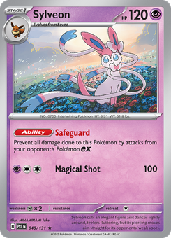 Sylveon #40 from Prismatic Evolutions