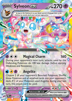 Sylveon ex #41 from Prismatic Evolutions
