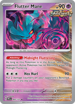 Flutter Mane #43 from Prismatic Evolutions