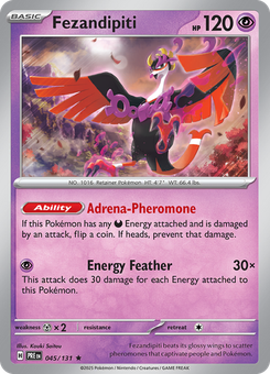 Fezandipiti #45 from Prismatic Evolutions