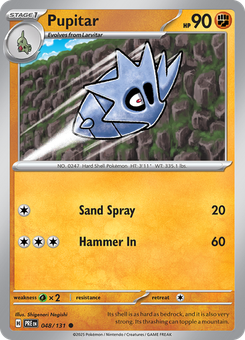 Pupitar #48 from Prismatic Evolutions