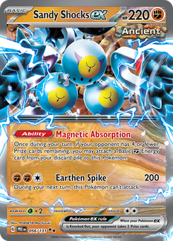 Sandy Shocks ex #56 from Prismatic Evolutions