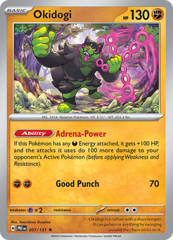 Okidogi #57 from Prismatic Evolutions