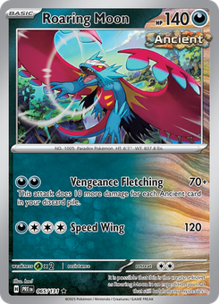 Roaring Moon #65 from Prismatic Evolutions