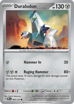 Duraludon #69 from Prismatic Evolutions