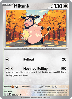 Miltank #81 from Prismatic Evolutions