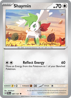 Shaymin #87 from Prismatic Evolutions