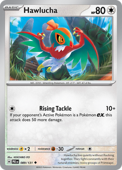 Hawlucha #89 from Prismatic Evolutions