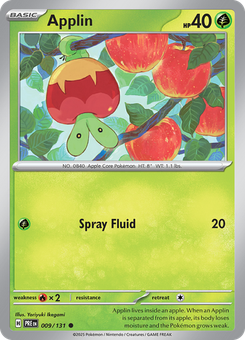 Applin #9 from Prismatic Evolutions