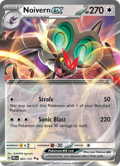 Noivern ex #91 from Prismatic Evolutions