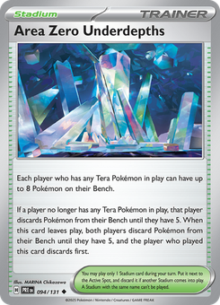 Area Zero Underdepths #94 from Prismatic Evolutions