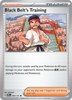 Black Belt's Training #98 from Prismatic Evolutions
