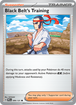 Black Belt's Training #99 from Prismatic Evolutions