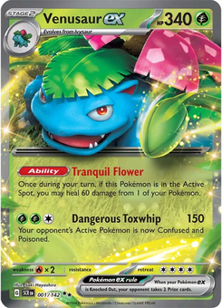 Venusaur ex #1 from Stellar Crown