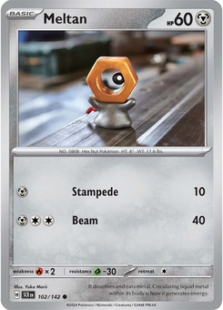 Meltan #102 from Stellar Crown