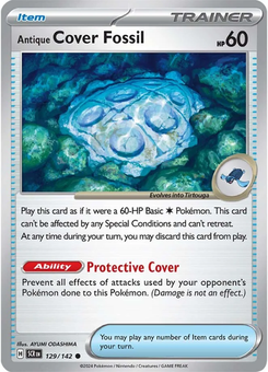 Antique Cover Fossil #129 from Stellar Crown