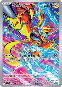 Zeraora #151 from Stellar Crown