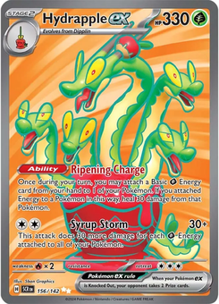 Hydrapple ex #156 from Stellar Crown