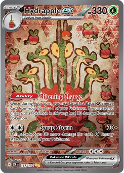 Hydrapple ex #167 from Stellar Crown