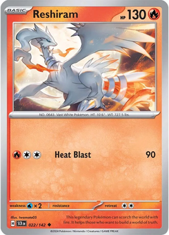 Reshiram #22 from Stellar Crown
