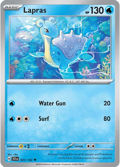Lapras #31 from Stellar Crown